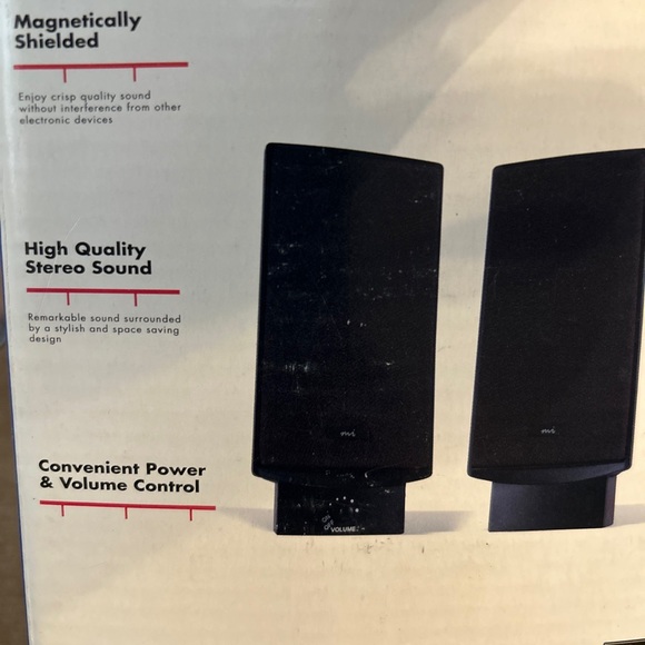 multimedia Micro Innovations Multimedia Speakers Flat Panel Design (MM630D) - Picture 6 of 16